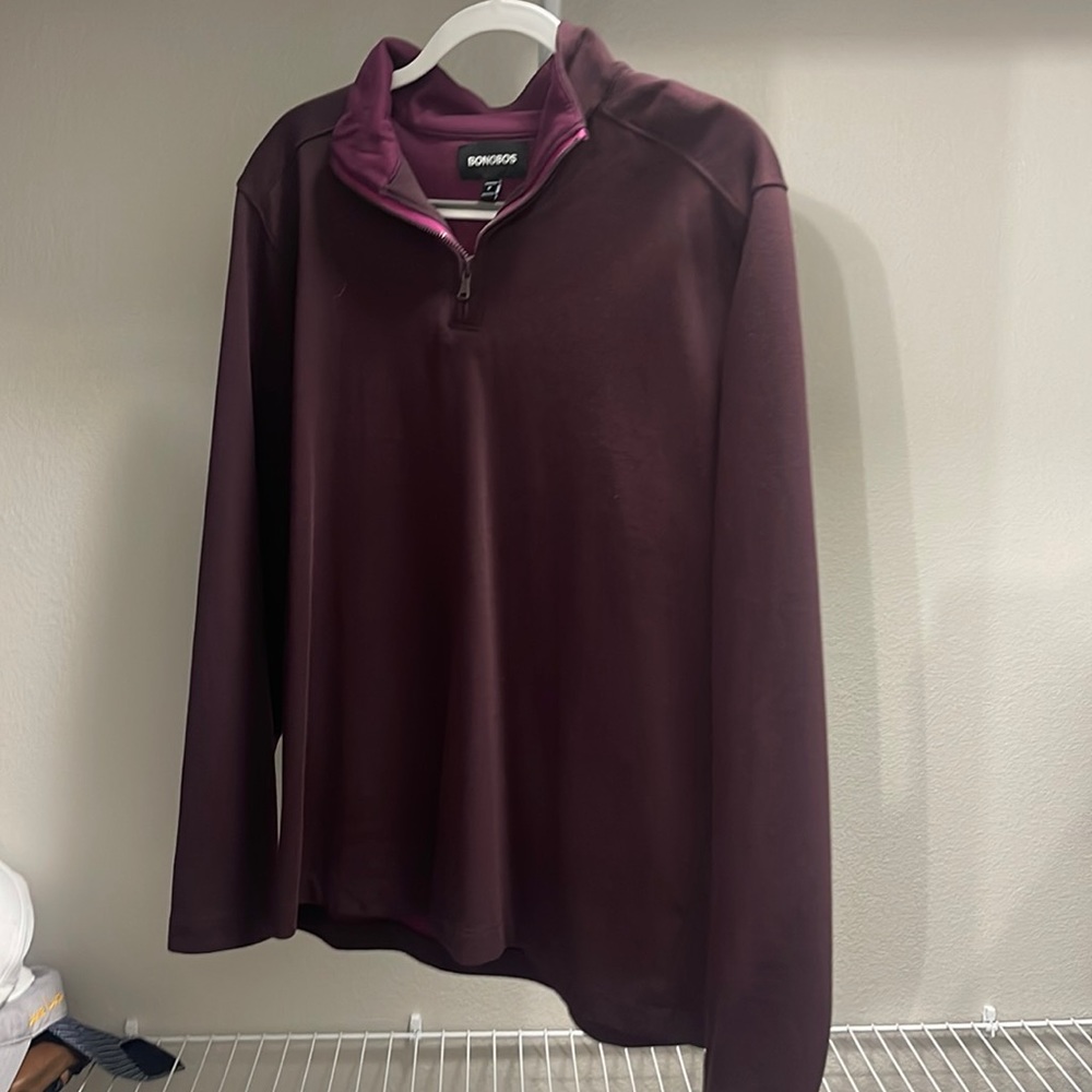 Bonobos sweater maroon